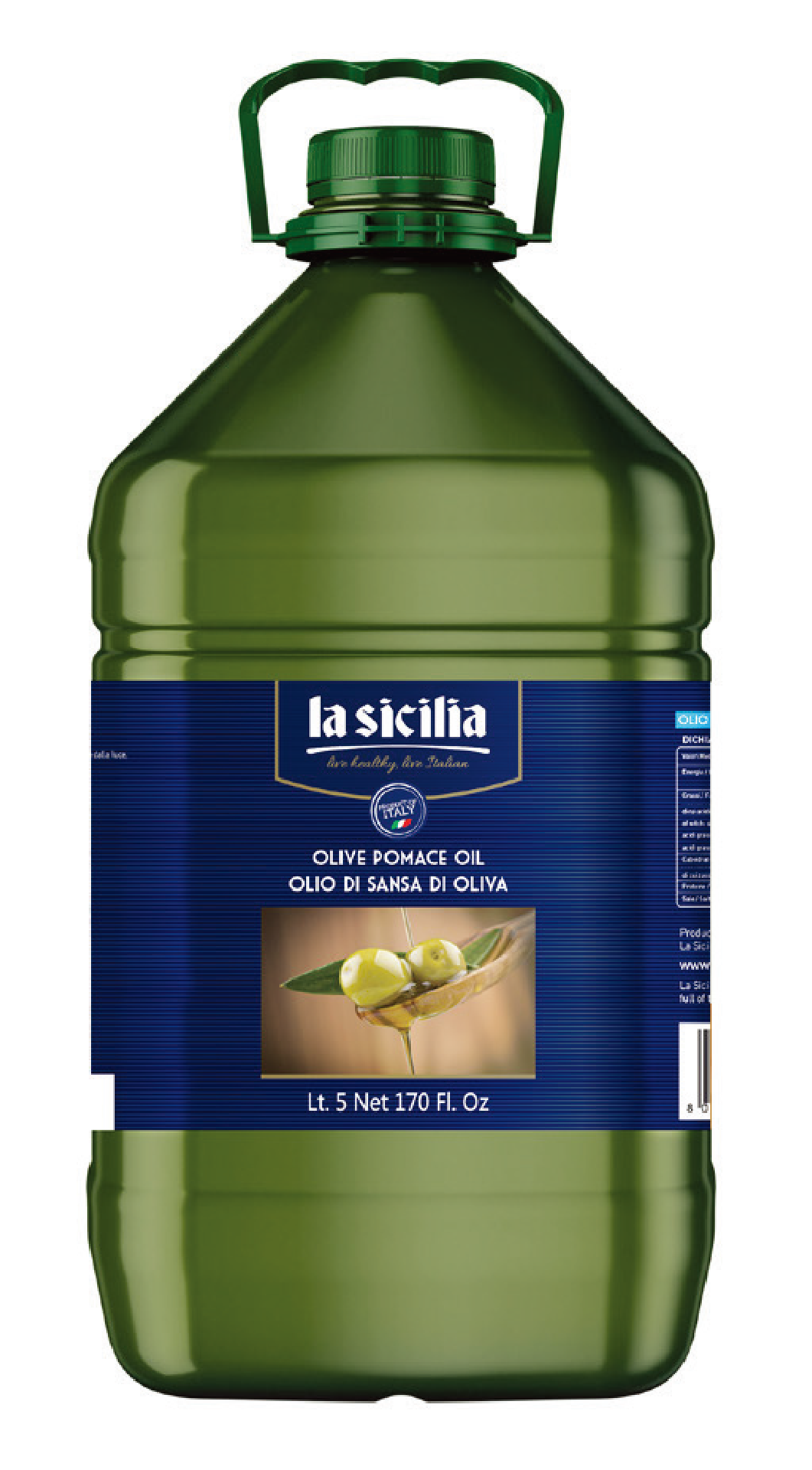 Olive Pomace Oil La Sicilia 5 Liter La Sicilia Vietnam