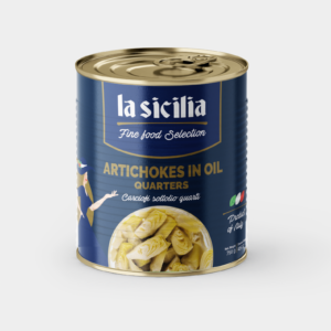 La Sicilia - Artichoke cắt miếng ngâm dầu - Artichokes Quarters In Oil - 750g