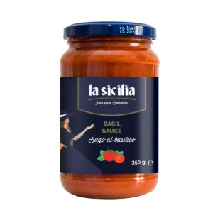 La Sicilia - Xốt cà chua và húng quế - Tomato + Basilico Sauce -350gr