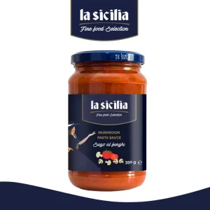 La Sicilia - Tomato Mushrooms Pasta Sauce - Xốt cà chua và nấm- 350gr