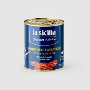 La Sicilia - Cà chua khô ngâm dầu (Sundried tomatoes with spices in oil) - La Sicilia - 750 g