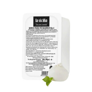 La Sicilia - Phô mai Burrata Frozen Cheese - Italia (4 x 50g)